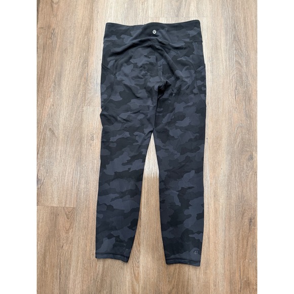 LULULEMON- Invigorate High-Rise Tight 25" Camo Leggings Athletic Gym Running 10 - Picture 1 of 9